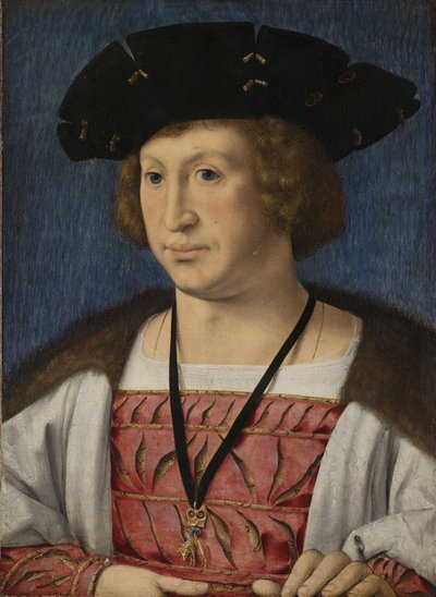 Portrait of Floris van Egmond, Count of Buren and Leerdam by Jan Gossaert